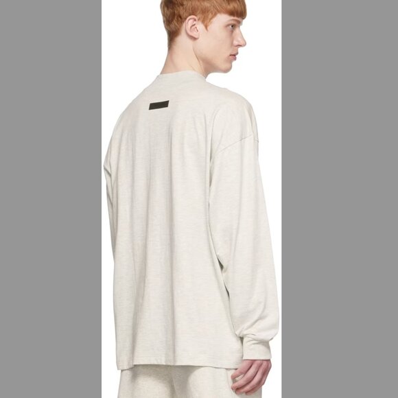 Fear of God ESSENTIALS Off-White 1977 Long Sleeve T-Shirt (Size Men's XS) - Picture 4 of 8